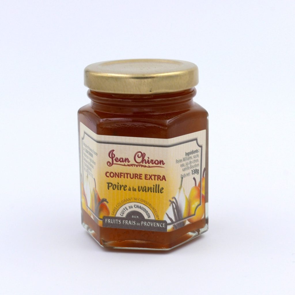 confiture extra poire vanille Provence