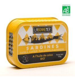 Sardines à l'huile de colza Bio - La Bonne Mer