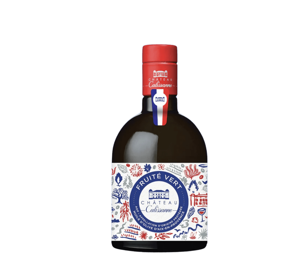Cocorico huile d'olive fruité vert Château Calissanne