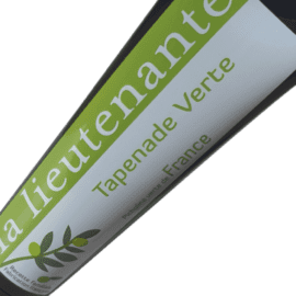 Tapenade verte vallée des Baux de Provence - La Lieutenante