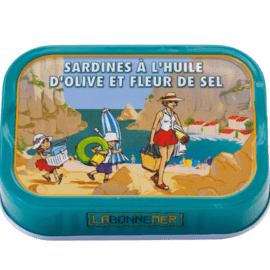 Sardines à l'huile d'olive et fleur de sel - La Bonne Mère